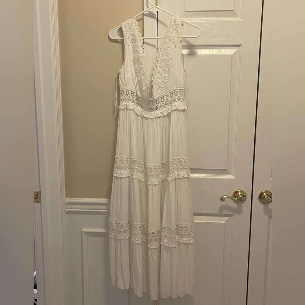 White dress
